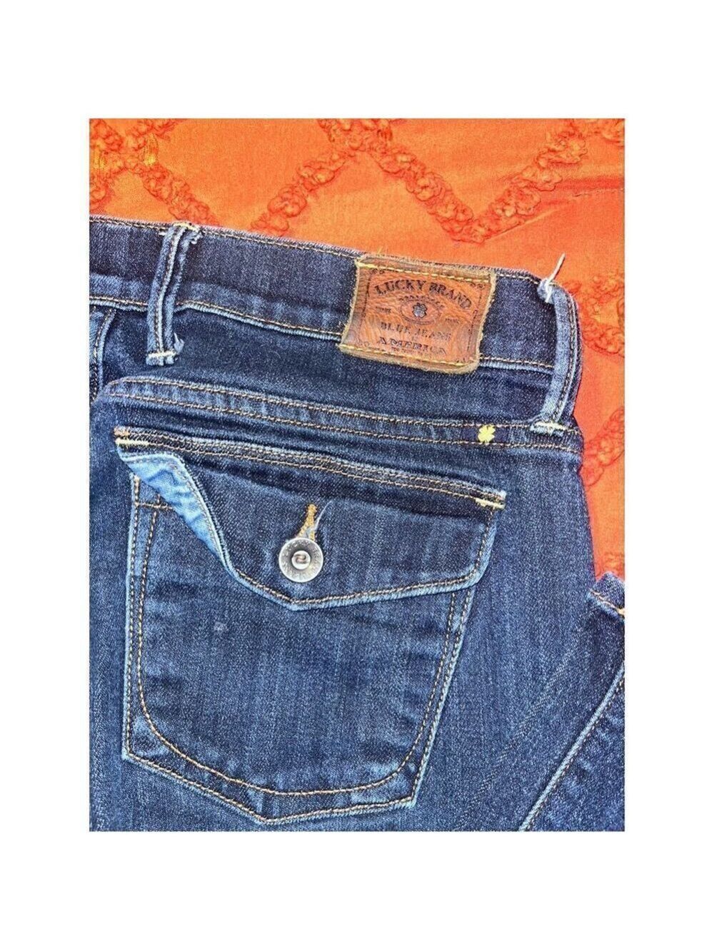 Lucky Brand sweet-n- crop blue jeans 6/28 - Picture 8 of 11